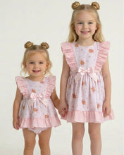Load image into Gallery viewer, Ceyber Girls Pink Party Bear Dress