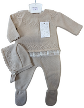 Load image into Gallery viewer, Little Star Baby Girls Lace Knit Two Piece