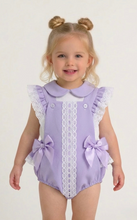 Load image into Gallery viewer, Kleo Kids Baby Girls Lilac Romper