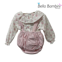 Load image into Gallery viewer, Babidu Baby Girls Floral H Bar Jam Set