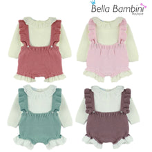 Load image into Gallery viewer, Dulce De Fresa Baby Girls H-bar Knit Set