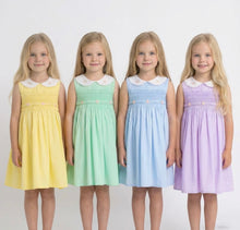 Load image into Gallery viewer, Beau Kid Girls Smocked Dress