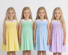 Load image into Gallery viewer, Beau Kid Girls Smocked Dress