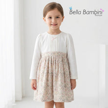 Load image into Gallery viewer, Tongs Girls Pastel Floral Dress
