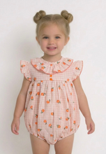 Load image into Gallery viewer, Baby Ferr Baby Girls Peach Romper