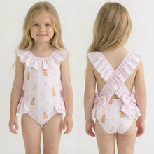 Load image into Gallery viewer, Meia Pata Rabbit Pink Barbados Swimsuit