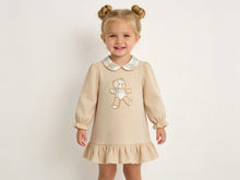 Load image into Gallery viewer, PRE ORDER Deolinda Beige Teddy Bear Dress