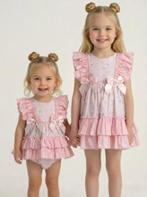 Load image into Gallery viewer, Ceyber Girls Pink Goose Puffball Style Dress