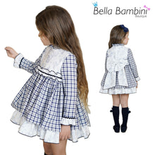 Load image into Gallery viewer, Dbb Collection Older Girls Navy Dress PRE ORDER