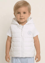 Load image into Gallery viewer, Mintini Boys White Gilet