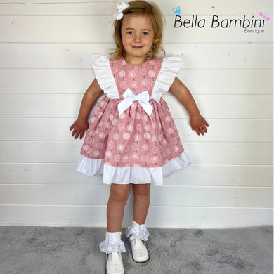 Ceyber Girls Dusky Dandelion Print Dress