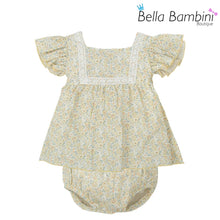 Load image into Gallery viewer, Babidu Baby Girls Lemon Floral Dress