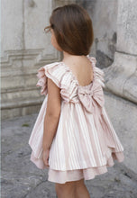 Load image into Gallery viewer, PRE ORDER Dbb Collection Older Girls Blush Stripe Dress