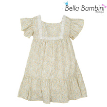 Load image into Gallery viewer, Babidu Girls Lemon Floral Dress