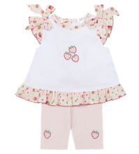 Load image into Gallery viewer, Deolinda Girls Strawberry Legging Set