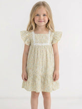 Load image into Gallery viewer, Babidu Girls Lemon Floral Dress