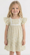 Load image into Gallery viewer, Babidu Girls Lemon Floral Dress