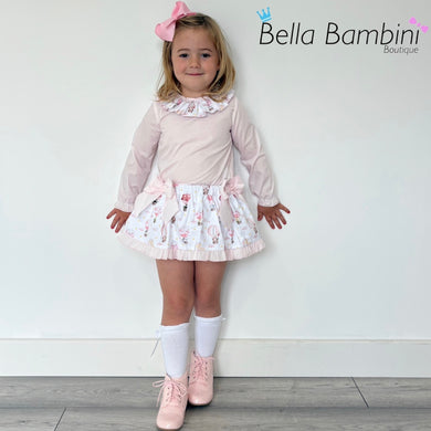 Ceyber Baby Girls Pink Hot Air Balloon Skirted Jam