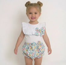 Load image into Gallery viewer, Dulce De Fresa Baby Green Floral Jam Set