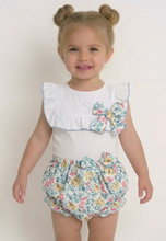 Load image into Gallery viewer, Dulce De Fresa Baby Green Floral Jam Set