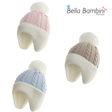 Load image into Gallery viewer, Soft Touch Cable Pom Hat
