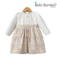 Load image into Gallery viewer, Tongs Girls Pastel Floral Dress