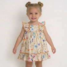 Load image into Gallery viewer, Sardon Baby Girls Floral Dress
