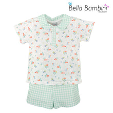 Load image into Gallery viewer, Babidu Boys Aquarium Short Set