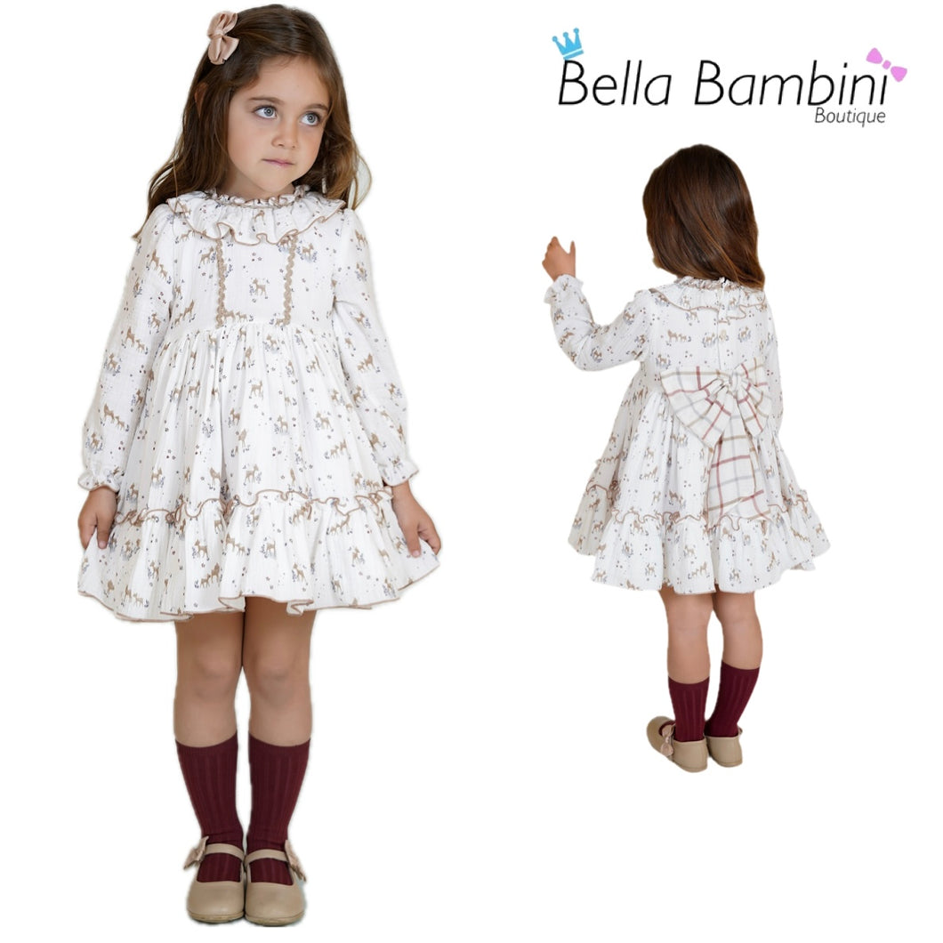 Dbb Collection Older Girls ReindeerDress PRE ORDER