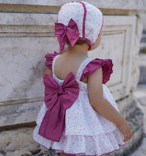 Load image into Gallery viewer, PRE ORDER Dbb Baby Girls White Floral Dress