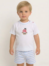 Load image into Gallery viewer, Sardon Baby Boys Pirate Ship Short Set
