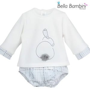 Calamaro Baby Boys Bunny Jam Set