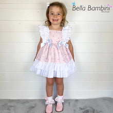 Load image into Gallery viewer, Ceyber Girls Pink Bunny Dress