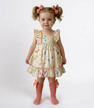 Load image into Gallery viewer, Sardon Baby Girls Floral Dress