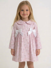 Load image into Gallery viewer, Ceyber Girls Pink Carousel Coat