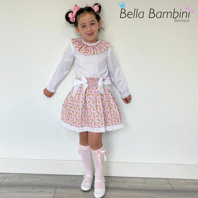 Ceyber Girls Gingerbread Skirt Set