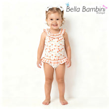 Load image into Gallery viewer, Calamaro Girls Peach Swimwear
