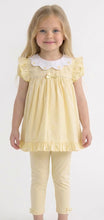 Load image into Gallery viewer, Mintini Girls Lemon Butterfly Dress &amp; Leggings