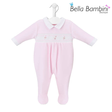 Dandelion Baby Girls Spinning Top Smock All In One