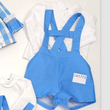 Load image into Gallery viewer, Ceyber Baby Boys Blue H-Bar Set