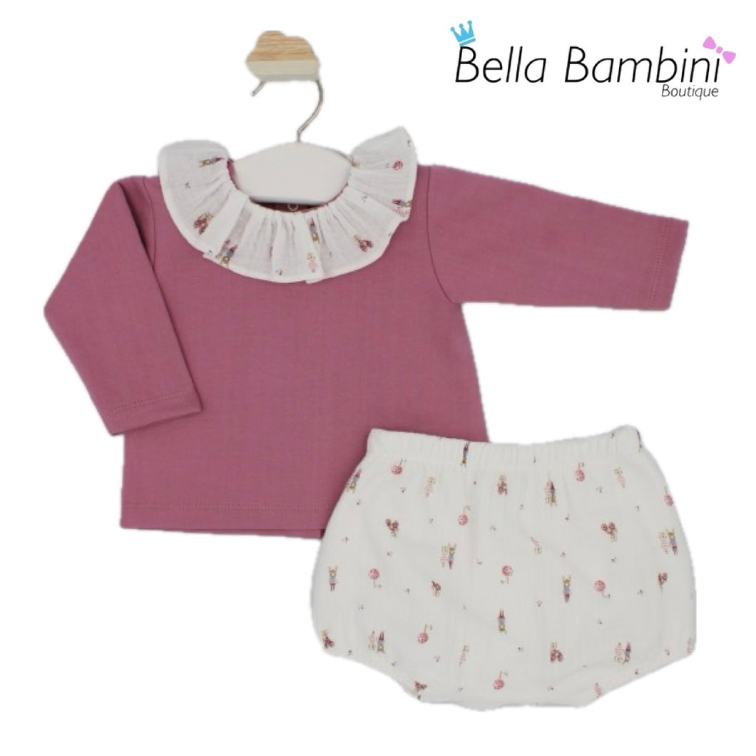 Rapife Baby Girls Farm Print Jam Set