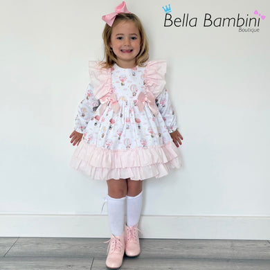 Ceyber Girls Pink Hot Air Balloon Dress