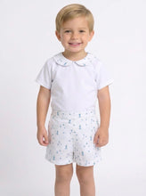 Load image into Gallery viewer, Ceyber Baby Boys Blue Boat Short Set