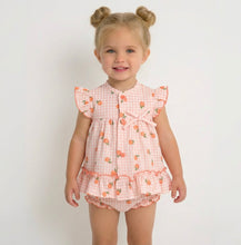 Load image into Gallery viewer, Baby Ferr Baby Girls Peach Dress