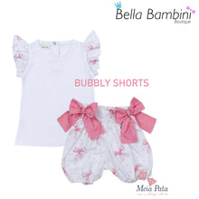 Load image into Gallery viewer, Meia Pata Bows Bubble Shorts and Top