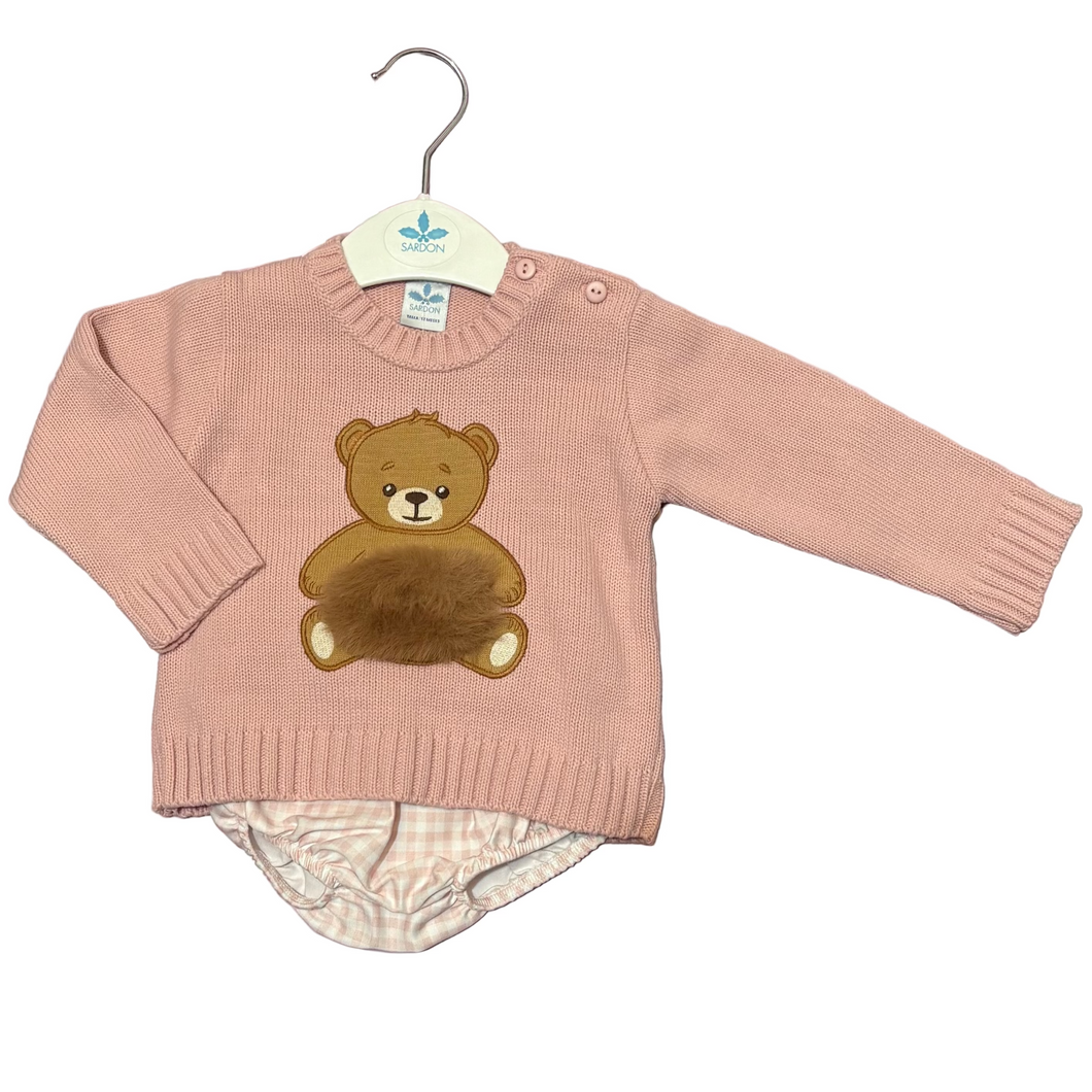 Sardon Pink Teddy Bear Jam Set