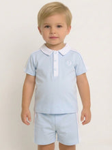 Load image into Gallery viewer, Blues Baby Boys Blue Short Set