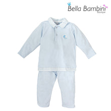 Load image into Gallery viewer, Babidu Boys Blue Trouser Set