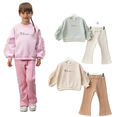 Bupper Older Girls Love Legging Set