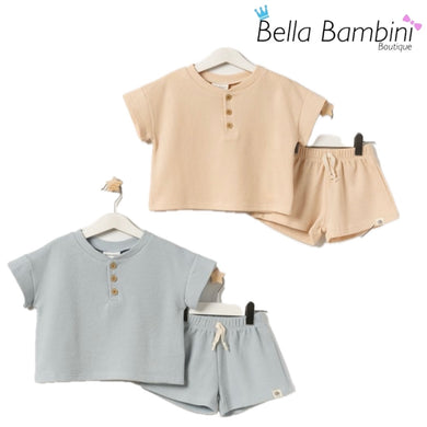 Older Boys Top and Short Set